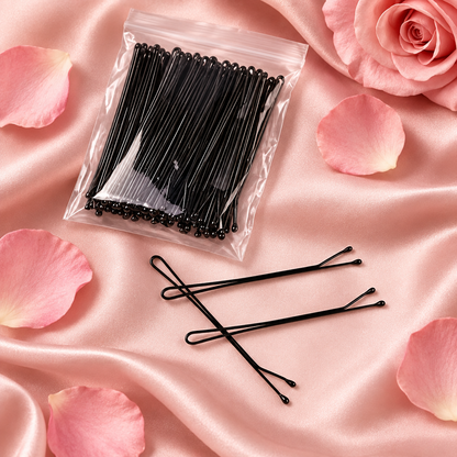 Bobby Pins Flat Lay