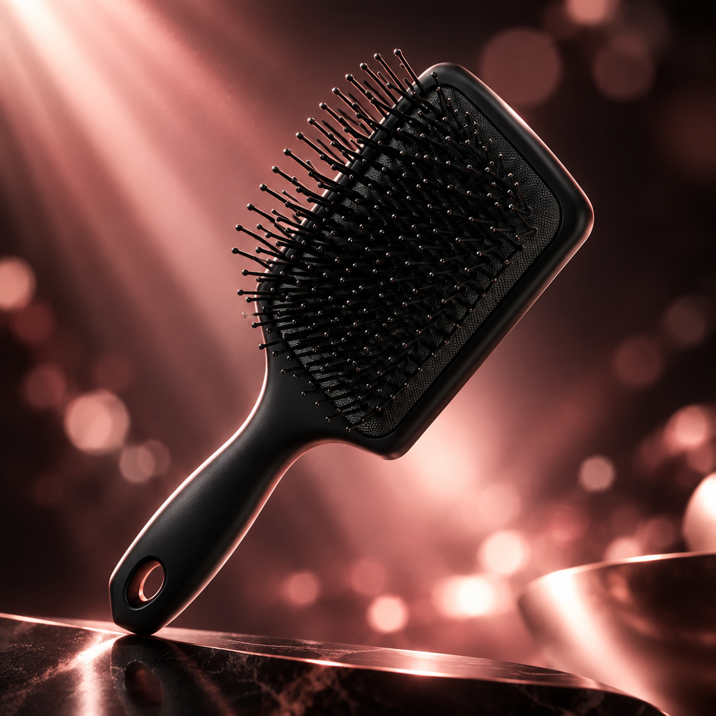 Brush dramatic editorial shot