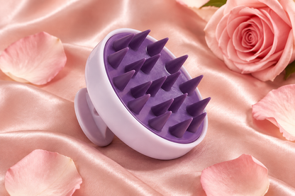 Purple Scalp Massager
