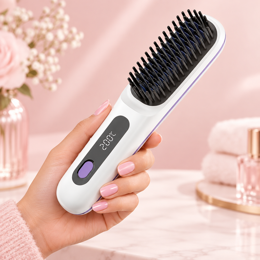 White Straightener Lifestyle
